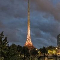 Melbourne's Iconic Spire Lit As A Beacon Of Hope For Victoria