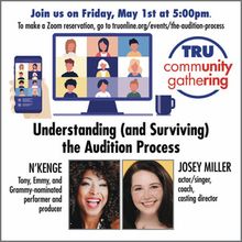 TRU Will Host Community Gathering on Understanding the Audition Process