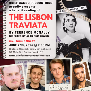 THE LISBON TRAVIATA to Kick Off Pride Month with Brief Cameo Productions Reading