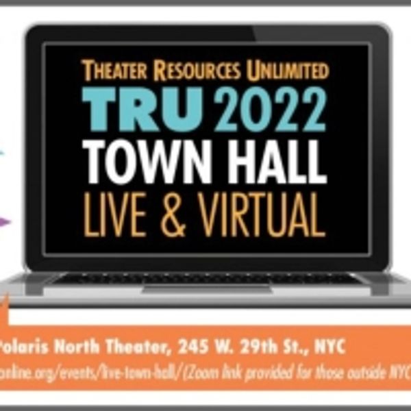 Theater Resources Unlimited to Present WHAT PRODUCING COMPANIES NEED NOW Live Photo