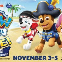 PAW Patrol Live! THE GREAT PIRATE ADVENUTRE Is Returning To Raleigh November 3-5