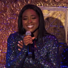 Video: Angel Blue sings Whitney Houston's 'I Have Nothing' at 54 Below!