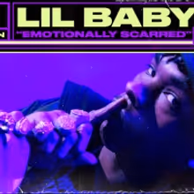 Lil Baby Performs 'Emotionally Scarred' with Vevo