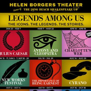 Long Beach Shakespeare Company Announces 2026 Season: The Stuff of Legends