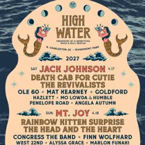 High Water Fest Announces 2027 Lineup With Jack Johnson, Mt. Joy