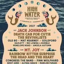 High Water Fest Announces 2027 Lineup With Jack Johnson, Mt. Joy