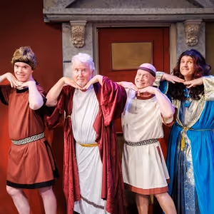Bergen County Players Perform A FUNNY THING HAPPENED ON THE WAY TO THE FORUM