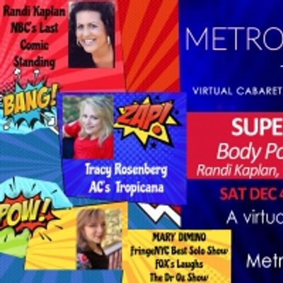SUPERSIZED WOMEN OF COMEDY Set for Metropolitan Zoom This Saturday