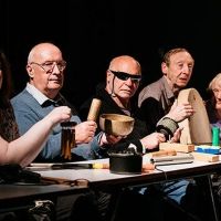 IN THE DARK Sees Audiences Blindfolded To Hear The Stories Of Its Blind Or Visually…