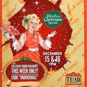 Doris Dear Spreads Holiday Cheer With Exclusive Union Member Discount For THE DORIS…
