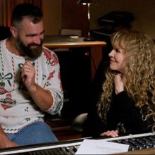 Jason Kelce and Stevie Nicks Team Up for Holiday Duet 'Maybe This Christmas'