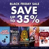Tuacahn Announces Black Friday Sale
