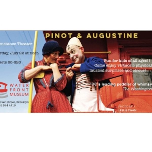 Happenstance Theater to Present PINOT & AUGUSTINE Aboard The Waterfront Museum Showbo Photo