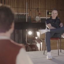 Video: Ben Daniels & Laurie Kynaston Rehearse for MAN AND BOY at The National Theatr