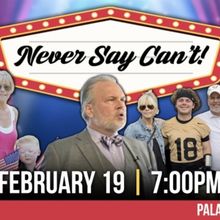 Brian Moses to Perform Solo Show NEVER SAY CAN'T at Palace Theatre In February