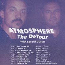 Atmosphere Announce New Headline Tour Dates 'The DeTour'