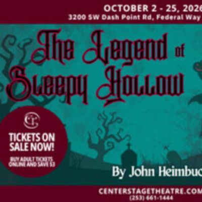 THE LEGEND OF SLEEPY HOLLOW to Open Centerstage Theatre's New Season