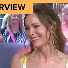 Leslie Mann Talks SPA WEEKEND, Meeting Pope Leo XIV and Daughter Maude's New Film