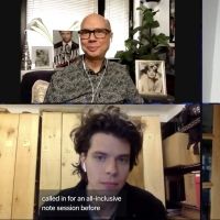 VIDEO: SING STREET's Brenock O'Connor, Zara Devlin and Gus Halper Visit Backstage…