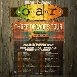 Rock Band O.A.R. Unveils Expansive 'O.A.R. Three Decades Tour'