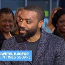 VIDEO: Watch Chiwetel Ejiofor Talk About Prosthetic Cheekbones on GOOD MORNING AMERIC