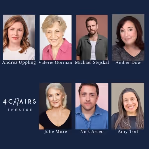 Cast Set For FOUR PLACES at 4 Chairs Theatre