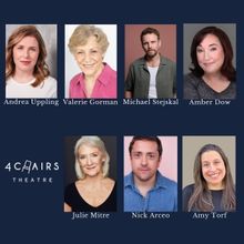 Cast Set For FOUR PLACES at 4 Chairs Theatre