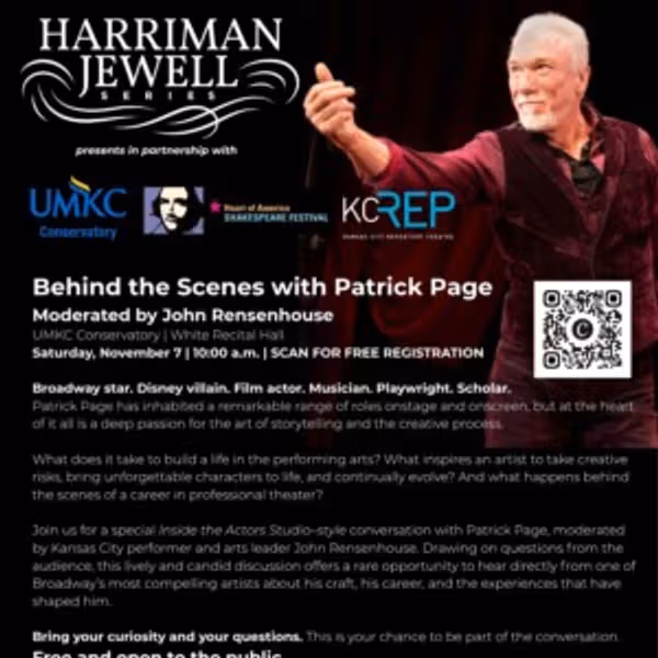 Patrick Page to Perform ALL THE DEVILS ARE HERE in Kansas City Photo
