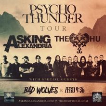 ASKING ALEXANDRIA & THE HU Announce Co-Headlining 'Psycho Thunder' U.S. Tour with…