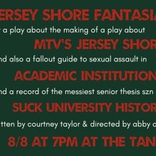 JERSEY SHORE FANTASIA to Receive First Staged Reading at The Tank This August