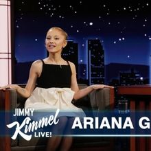 Video: Ariana Grande Talks WICKED Oscar Nom, Sings 'Defying Gravity' Riff on JIMMY KI