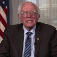 VIDEO: Sen. Bernie Sanders Reacts to His Photograph Becoming a Viral Meme