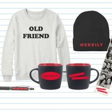 Shop MERRILY WE ROLL ALONG On Broadway Merch in Our Theatre Shop!