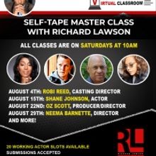 The Richard Lawson Studios Launches Master Class Series