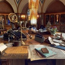 Explore Madame Morrible's Study at WICKED's Shiz University