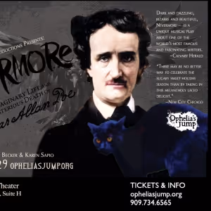 Ophelia's Jump Theatre to Present NEVERMORE: THE IMAGINARY LIFE AND MYSTERIOUS DEATH…