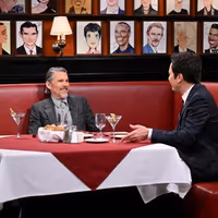Video: Jimmy Fallon Recreates Sardi's for Ethan Hawke TONIGHT SHOW Visit Video