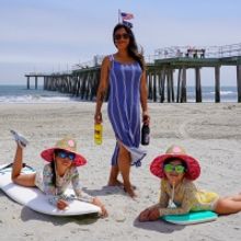 Vanessa Wong Opening Wahine Wine Company And Fish & Whistle Market In Ventnor On July