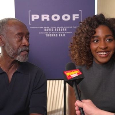 Video: Ayo Edebiri & Don Cheadle Are Getting Ready for Their Broadway Debuts in PROOF