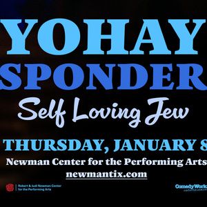 Yohay Sponder to Perform at Newman Center For The Performing Arts