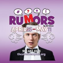 Neil Simon's RUMORS is Coming to Theatre Memphis in May
