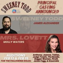 Fort Salem Theater Announces SWEENEY TODD Principal Casting