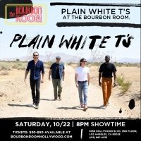 Grammy-Nominated Band Plain White T's Announce Show at the Bourbon Room Hollywood