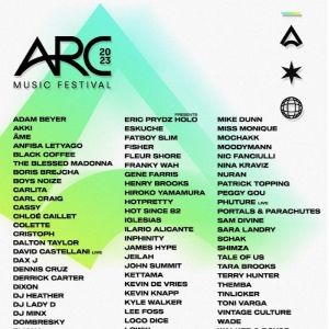 Dax J, Cassy & More Join 2023 ARC Music Festival Lineup