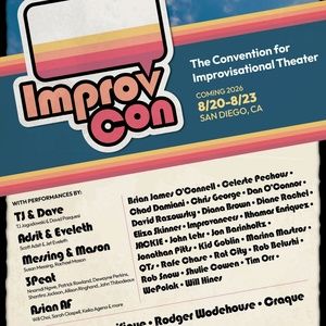 Improv Legends Will Perform at Inaugural ImprovCon