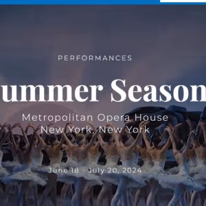 Cast Announced For First Two Weeks Of American Ballet Theatre's 2024 Summer Season…