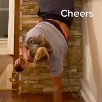 VIDEO: Lolo Jones Crushes Tom Holland's Challenge to Put on a Shirt While in a…