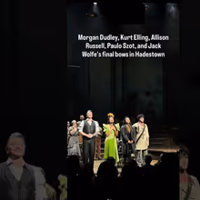 Video: Jack Wolfe, Morgan Dudley, More Take Final HADESTOWN Bows