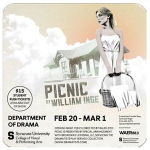 PICNIC to Begin Performances Tonight at Syracuse University Department of Drama
