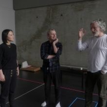 Photos & Video: See Miki Nakatani & Mikhail Baryshnikov in Rehearsals for THE HUNTING